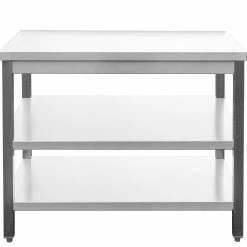 Null Gastro Arbeitstisch 2 Grundböden Ohne Aufkantung Edelstahl (BxT) 1000 X 600 Mm -Gastro Arbeitstisch 0e02b806 8ec8 4858 b50c 809c5ee74862