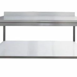 Null Edelstahltisch / Arbeitstisch - Mit Grundboden - 1000 X 700 X 850 Mm -Gastro Arbeitstisch 1585ffb3 dbc9 4931 8b87 aa11cb398f89 1