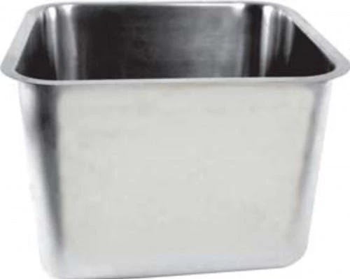 Null Spülbecken Gastronorm Aus Edelstahl - 40x40x30 Cm Komplett 6 Null Spülbecken Gastronorm Aus Edelstahl - 40x40x30 Cm Komplett – Bild 6