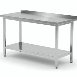 Null Verstärkter Edelstahl Gastro-Arbeitstisch Mit Aufkantung | AISI 430 Qualität | HxBxT 85x160x60cm 9 Null Verstärkter Edelstahl Gastro-Arbeitstisch Mit Aufkantung | AISI 430 Qualität | HxBxT 85x160x60cm -Gastro Arbeitstisch a52d0a2e 41c0 497b ba33 6b27cf849272 3