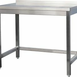 Null Gastro Arbeitstisch 1 Grundboden Ohne Aufkantung Edelstahl (Chromstahl) (BxT) 1600 X 800 Mm -Gastro Arbeitstisch ac514346 67e6 4fa9 b261 f8a46a8e5050 2