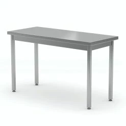Null Edelstahl Gastro-Arbeitstisch | AISI 430 Qualität | HxBxT 85x240x80cm -Gastro Arbeitstisch c8be9255 9ced 4c4d 96c2 ab19449831e1