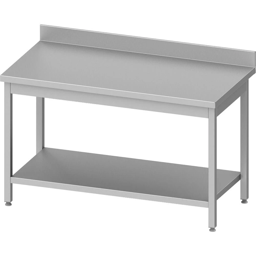 Null Edelstahl Arbeitstisch ECO Ohne Grundboden 160 X 70 X 85 Cm Mit Verstrebung Ohne Aufkantung Selbstmontage (AISI201) 6 Null Edelstahl Arbeitstisch ECO Ohne Grundboden 160 X 70 X 85 Cm Mit Verstrebung Ohne Aufkantung Selbstmontage (AISI201) – Bild 6