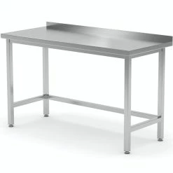 Null Verstärkter Edelstahl Gastro-Arbeitstisch Mit Aufkantung | AISI 430 Qualität | HxBxT 85x70x60cm -Gastro Arbeitstisch e3219d4f 7d8e 4ca2 97b0 fe24b86b8bdf 1