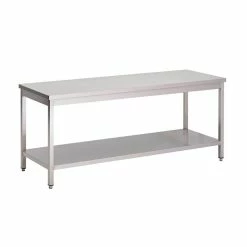 Null Gastronoble Vogue Arbeitstisch Mit Regalboden 150 X 60cm -Gastro Arbeitstisch f76dd143 3cba 4e77 838f 85a4d0402169